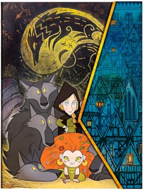 Блокнот Paperblanks Ірландська Фольклорна Трилогія Вовча Варта великий 18 х 23 см нелінований