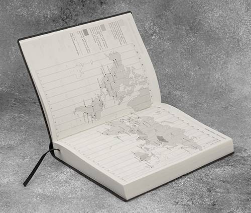 Щоденник Ciak Trend на 2026 рік середній 13 х 17 см смарагдовий