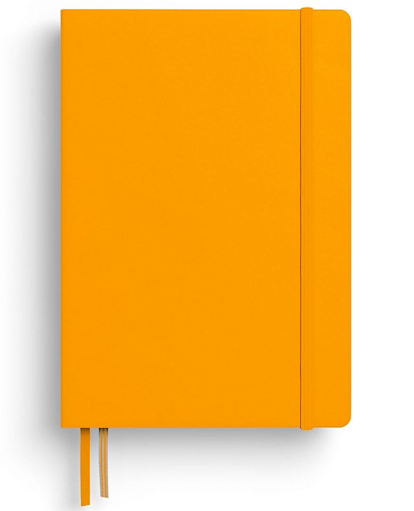 Блокнот Leuchtturm1917 Edition 411 середній 14,5 х 21 см в крапку сонячний жовтий