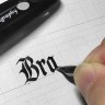 Чорнильна ручка для каліграфії Pentel Tradio Calligraphy Pen чорна 1,4 мм