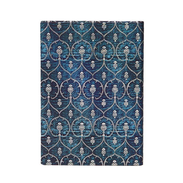 Блокнот Paperblanks Синій Оксамит середній 13 х 18 см в лінію 