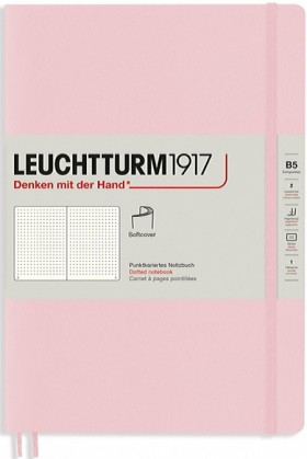 Блокнот Leuchtturm1917 Composition м'який В5 17,8 х 25,4 см в крапку пудровий