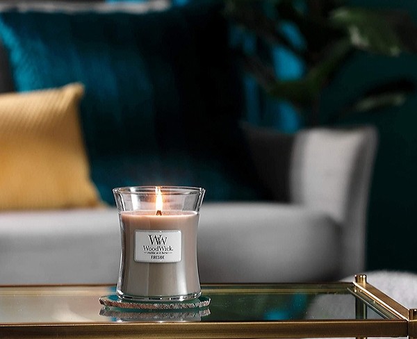 Ароматична свіча WoodWick Medium Fireside 275 г