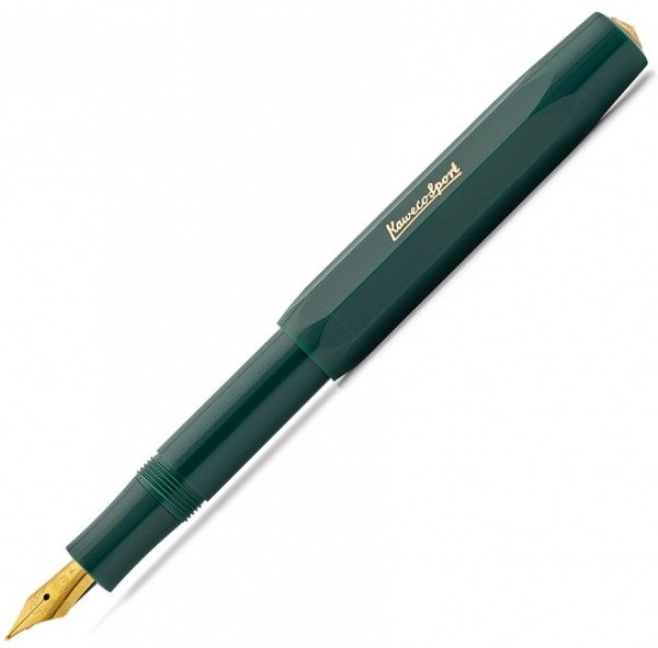 Чорнильна ручка Kaweco Classic Sport зелена перо F (тонке)