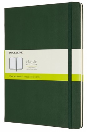 Блокнот Moleskine Classic великий 19 x 25 см нелінований миртовий зелений