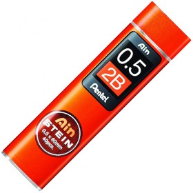 Набір грифелів Pentel AIN 2B 0,5 мм (40 штук)