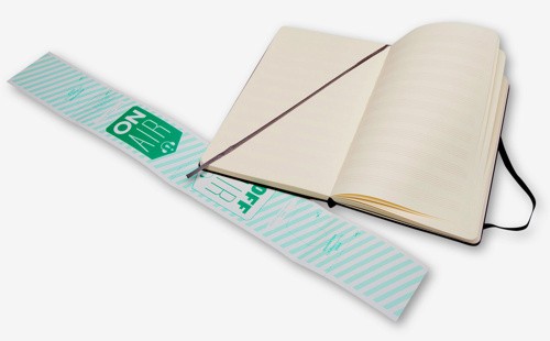 Блокнот Moleskine Art Music середній 13 х 21 см для нот чорний