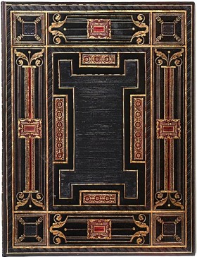 Блокнот Paperblanks Астеральний Онікс великий 18 х 23 см в лінію