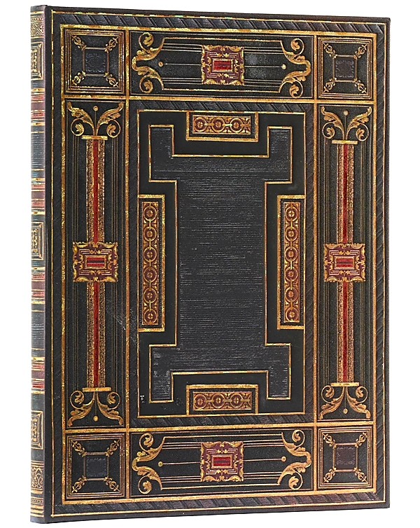 Блокнот Paperblanks Астеральний Онікс великий 18 х 23 см в лінію