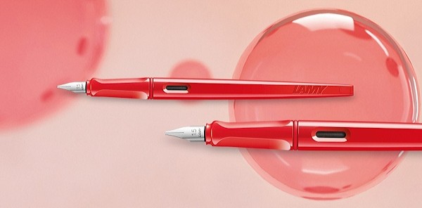 Чорнильна ручка Lamy Joy Strawberry полунична перо 1,5 мм