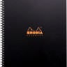 Блокнот Rhodia Rhodiactive A4+ чорний в лінію
