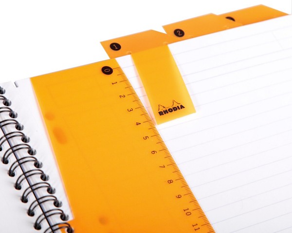 Блокнот Rhodia Rhodiactive A4+ чорний в лінію