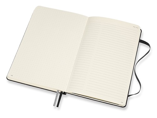 Блокнот Moleskine Art Bullet середній 13 х 21 см в крапку чорний 