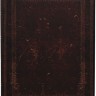 Блокнот Paperblanks Стара Шкіра Чорний Марокканський великий 18 х 23 см в крапку 