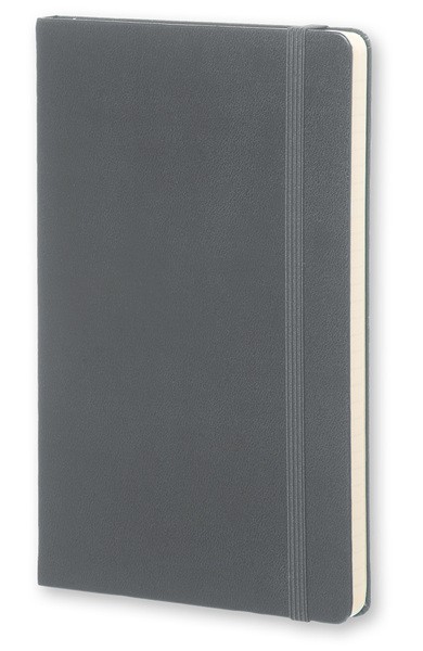 Блокнот Moleskine Classic середній 13 х 21 см в лінію сірий