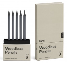 Олівці Karst чистографітові 2В 5 штук