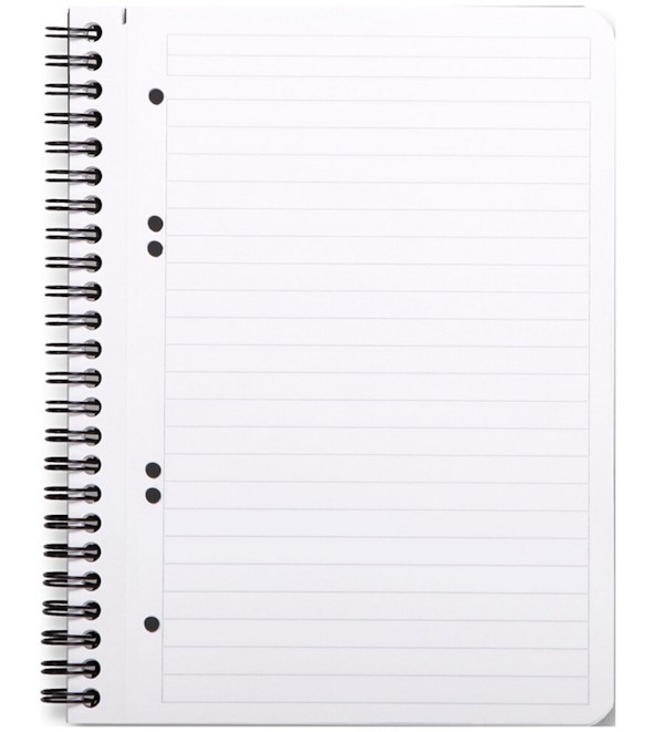 Блокнот Rhodia Rhodiactive A5 чорний в лінію