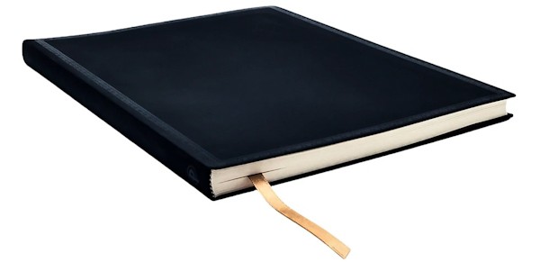 Блокнот Paperblanks Чорне Видання Flexi великий 17,5 х 22,5 см в лінію