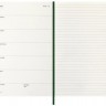 Щотижневик з місцем для записів Moleskine на 2026 рік середній 13 х 21 см миртовий зелений м'який