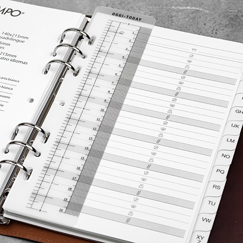 Органайзер inTempo Basic на 2026 рік А5 помаранчевий