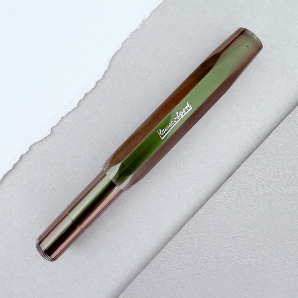 Ролерна ручка Kaweco Lunar Sport сутінково-зелена