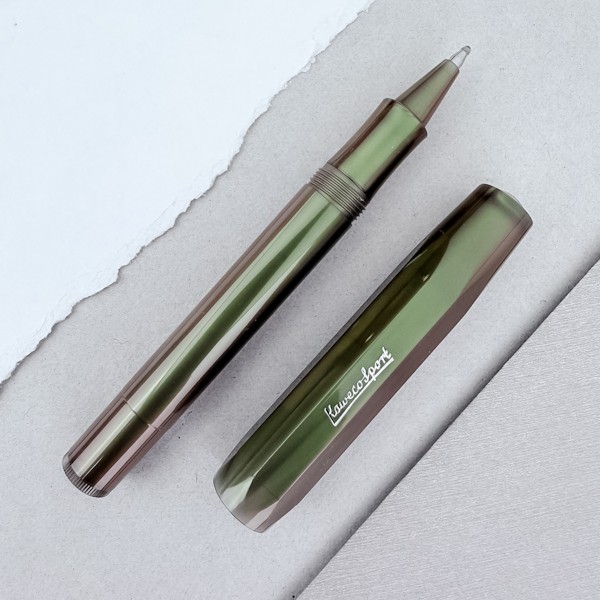 Ролерна ручка Kaweco Lunar Sport сутінково-зелена