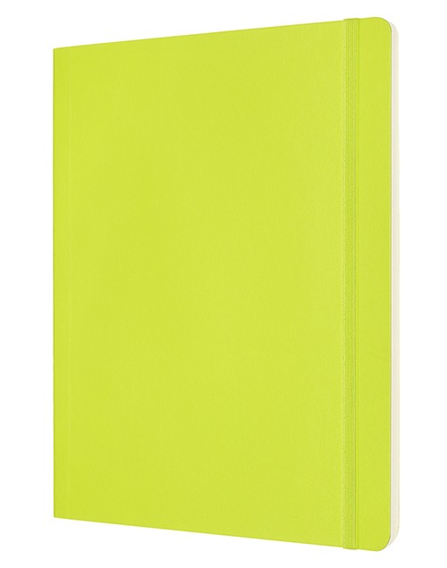 Блокнот Moleskine Classic великий 19 x 25 см в лінію лимонний зелений м'який