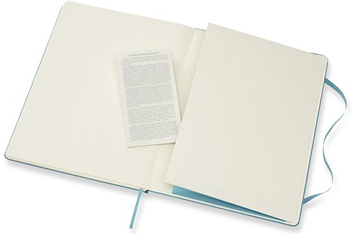 Блокнот Moleskine Classic великий 19 x 25 см нелінований океанський синій