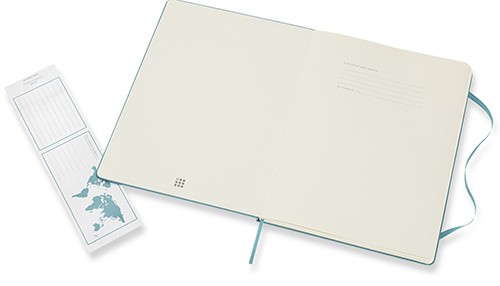 Блокнот Moleskine Classic великий 19 x 25 см нелінований океанський синій