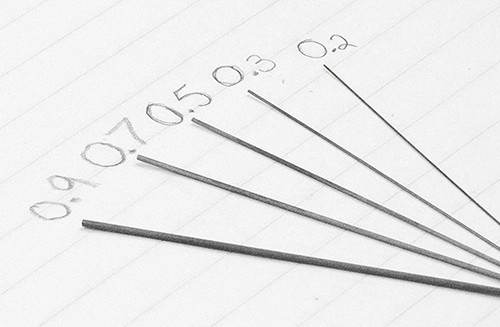 Набір грифелів Pentel AIN 2B 0,9 мм (36 штук)