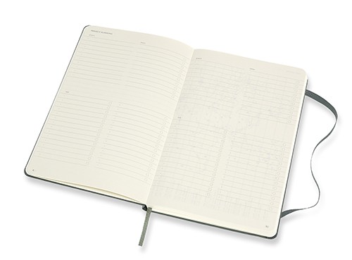 Блокнот недатований Moleskine PRO середній 13 х 21 см лісовий зелений