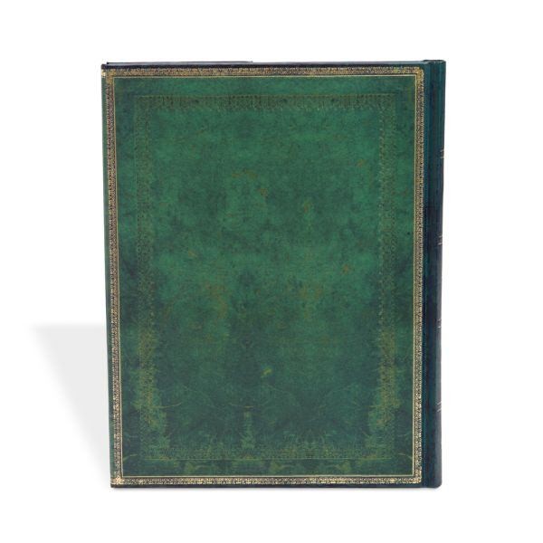 Блокнот Paperblanks Стара Шкіра Нефрит великий 18 х 23 см в лінію 
