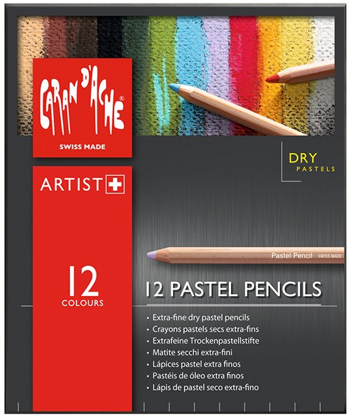 Набір пастельних сухих олівців Caran d'Ache Artist 12 штук