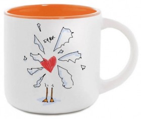 Чашка Gifty Гусь Любовка 350 мл
