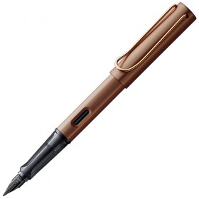 Чорнильна ручка Lamy Lx коричнева перо M (середнє)