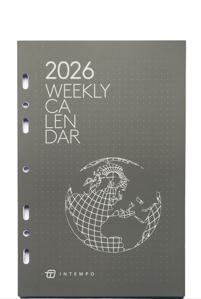 Вставка inTempo для органайзера Щотижневик на 2026 рік Pocket