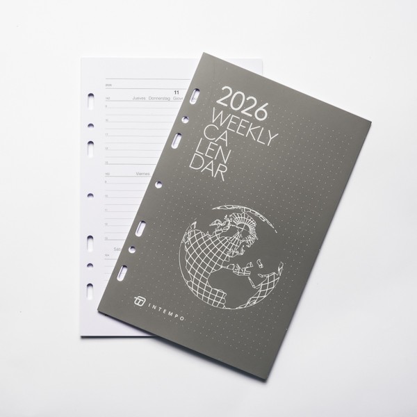 Вставка inTempo для органайзера Щотижневик на 2026 рік Pocket