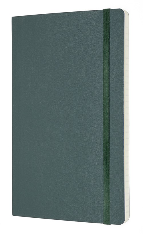 Блокнот недатований Moleskine PRO м'який середній 13 х 21 см лісовий зелений