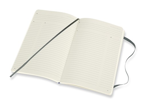 Блокнот недатований Moleskine PRO м'який середній 13 х 21 см лісовий зелений