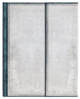 Блокнот Paperblanks Стара Шкіра Сірий великий 18 х 23 см в лінію