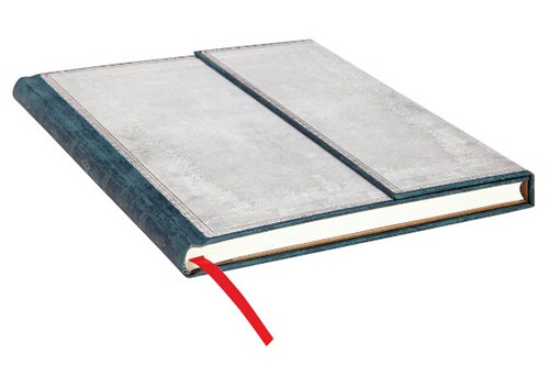 Блокнот Paperblanks Стара Шкіра Сірий великий 18 х 23 см в лінію