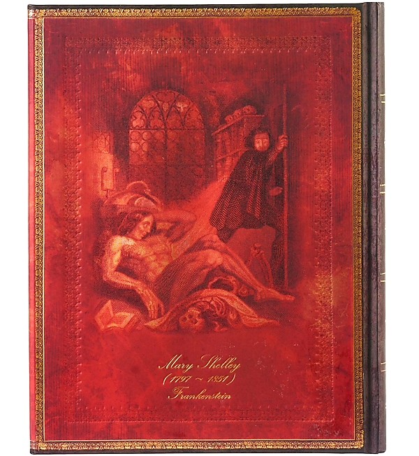 Блокнот Paperblanks Манускрипт Мері Шеллі великий 18 х 23 см в лінію