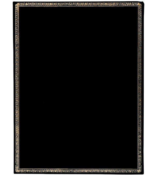 Блокнот Paperblanks Чорне Видання великий 17,5 х 23 см в лінію