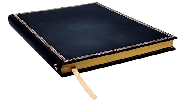 Блокнот Paperblanks Чорне Видання великий 17,5 х 23 см в лінію