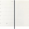 Щотижневик з місцем для записів Moleskine на 2026 рік середній 13 х 21 см сапфір м'який
