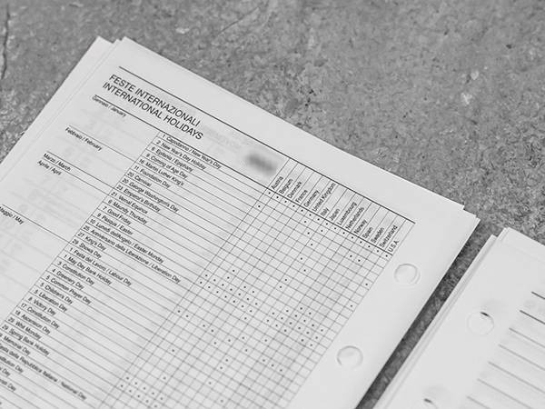 Вставка inTempo для органайзера Щотижневик на 2026 рік Personal