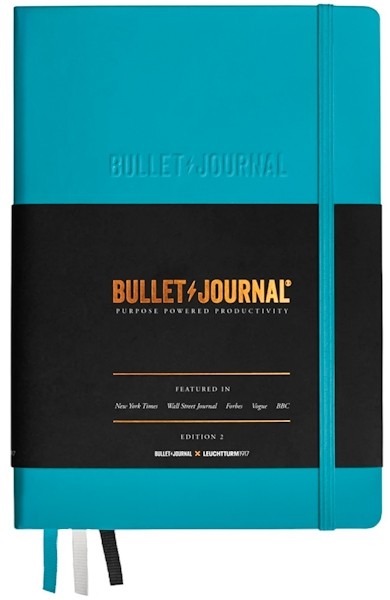Блокнот Leuchtturm1917 Bullet Journal Edition 2 середній 14,5 х 21 см в крапку бірюзовий