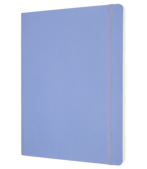 Блокнот Moleskine Classic великий 19 x 25 см в лінію блакитна гортензія м'який