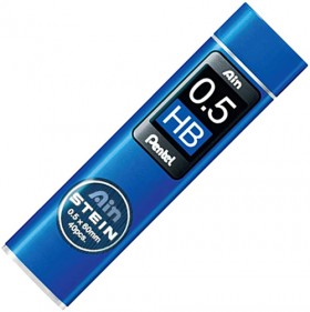 Набір грифелів Pentel AIN НB 0,5 мм (40 штук)