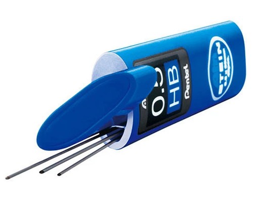 Набір грифелів Pentel AIN НB 0,5 мм (40 штук)